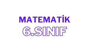 6. sınıf matematik