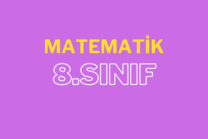 8. sınıf matematik