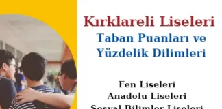 Kırklareli Liseleri