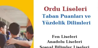 Ordu Liseleri