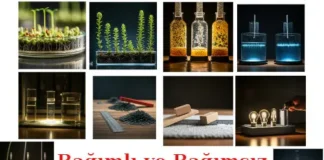 Bağımlı ve Bağımsız Değişken