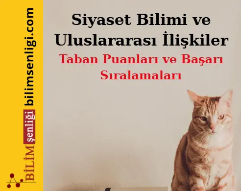 Siyaset Bilimi ve Uluslararası İlişkiler Bölümü (Eşit Ağırlık) Taban Puanları ve Sıralamaları (2025/2024) 1 Siyaset Bilimi ve Uluslararası İlişkiler Bölümü