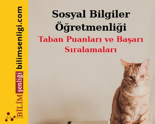 Sosyal Bilgiler Öğretmenliği Bölümü (Sözel) Taban Puanları ve Sıralamaları (2025/2024) 1 Sosyal Bilgiler Öğretmenliği Bölümü