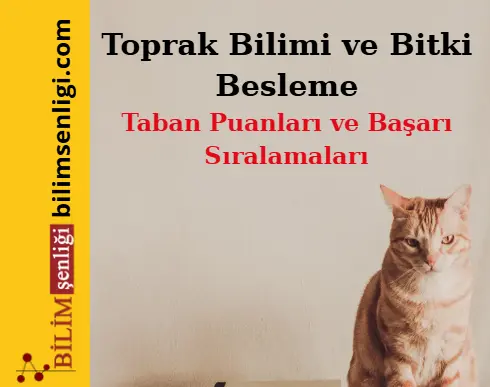 Toprak Bilimi ve Bitki Besleme Bölümü (Sayısal) Taban Puanları ve Sıralamaları (2025/2024) 1 Toprak Bilimi ve Bitki Besleme Bölümü