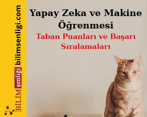 Yapay Zeka ve Makine Öğrenmesi Bölümü (Sayısal) Taban Puanları ve Sıralamaları (2025/2024) 1 Yapay Zeka ve Makine Öğrenmesi Bölümü