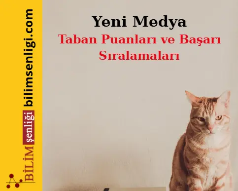 Yeni Medya Bölümü (Sözel) Taban Puanları ve Sıralamaları (2025/2024) 1 Yeni Medya Bölümü